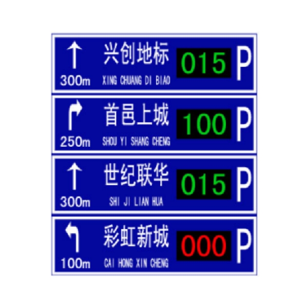 停车诱导显示屏
