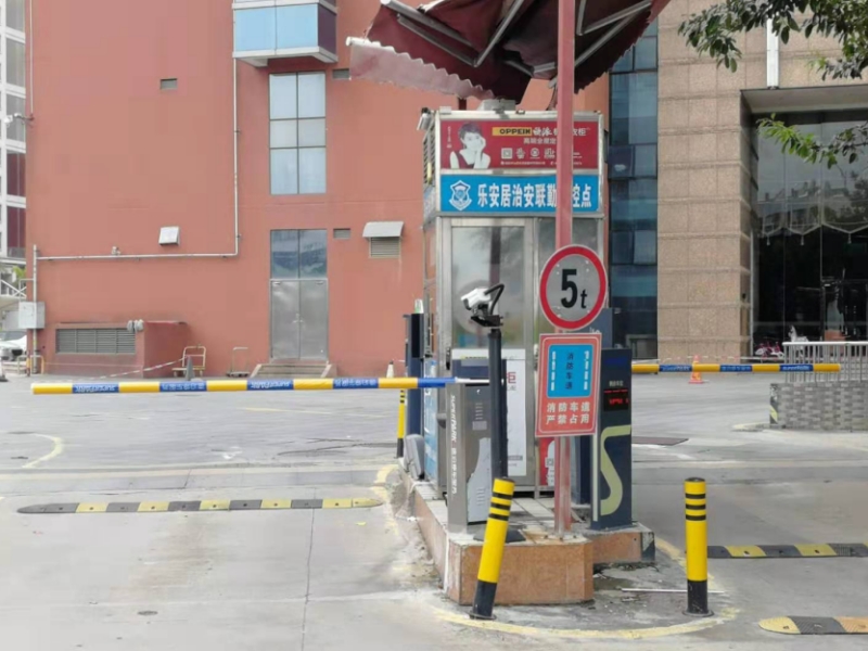 广东深圳乐安居国际酒店停车场收费管理系统及设备案例