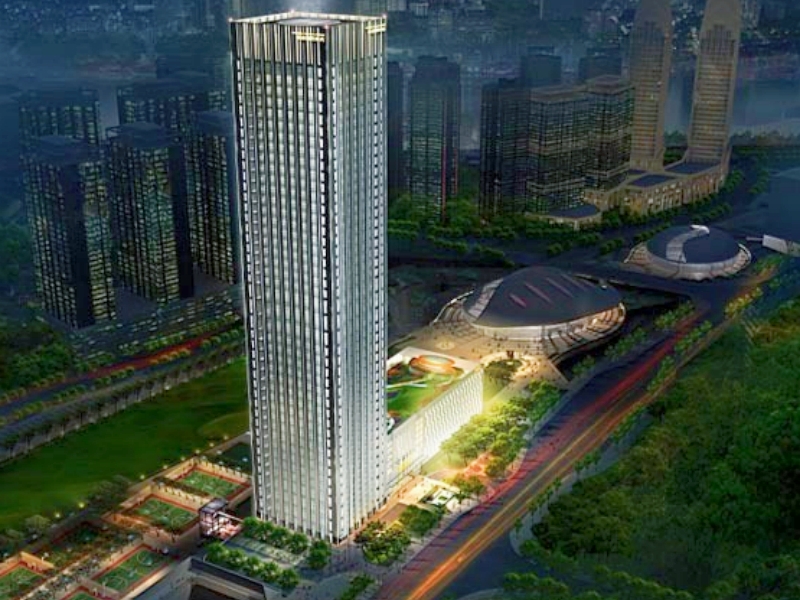 重庆国瑞中心停车场收费管理系统及设备案例