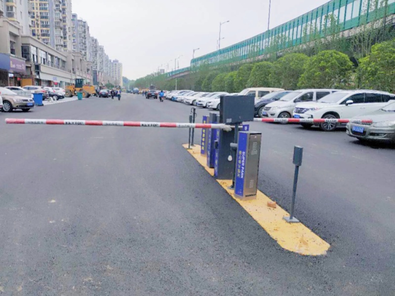 南京浦东花园商业区停车场收费管理系统及设备案例