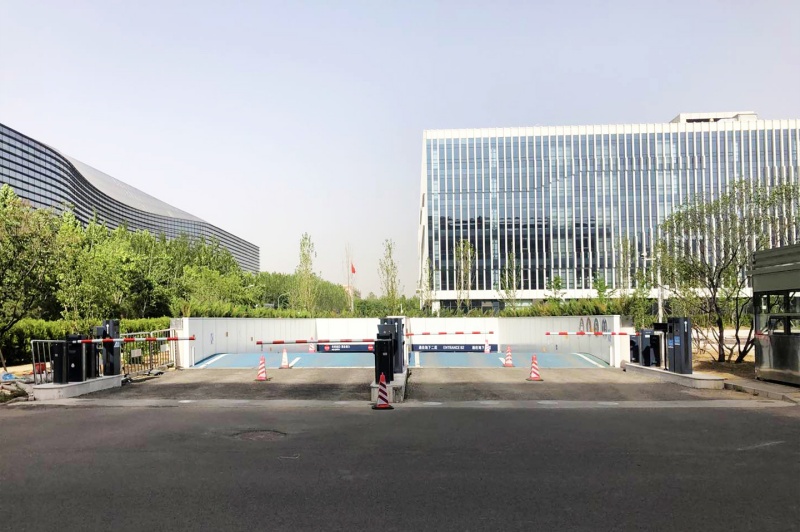 北京腾讯总部大厦停车场收费管理系统及设备案例