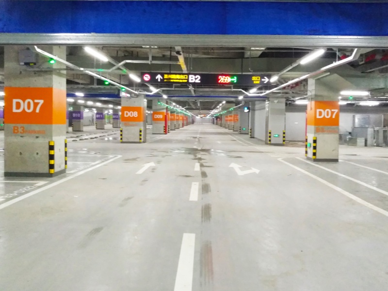 重庆中渝国际都会停车场收费管理系统及设备案例