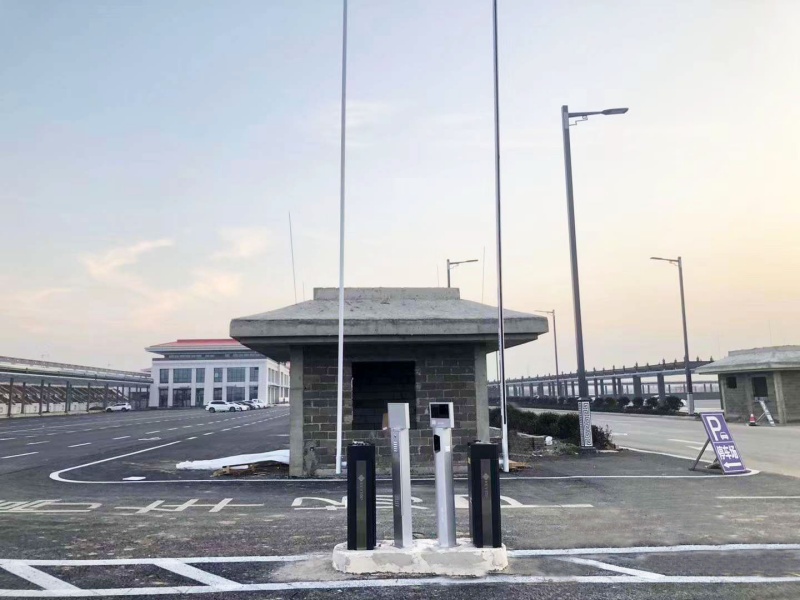 江苏连云港灌云高铁站停车场收费管理系统及设备案例