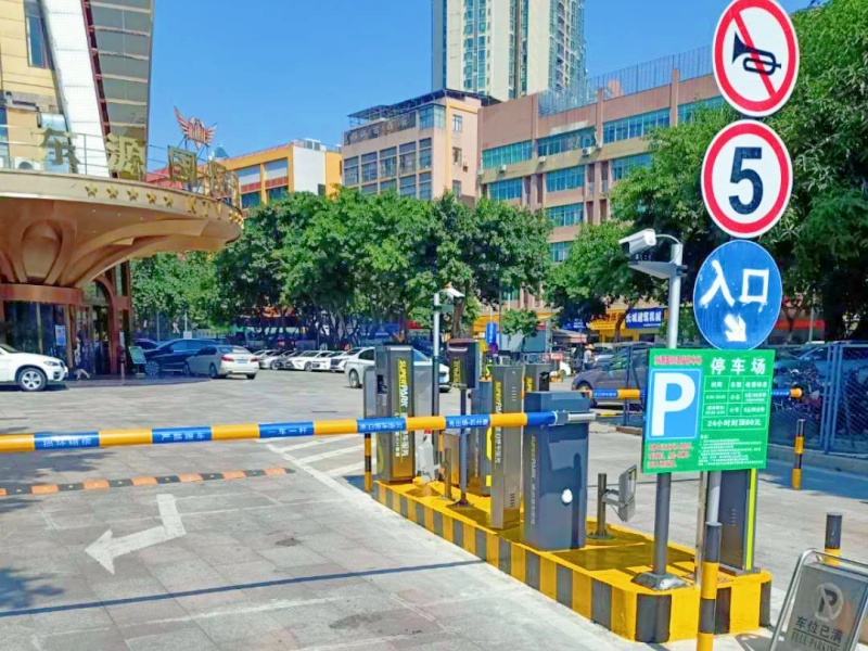 广州东源国际酒店停车场收费管理系统及设备案例