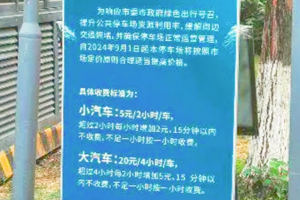 市民对公园停车场的停车费调整反应强烈，呼吁回归旧价！