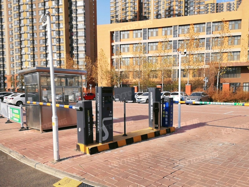 济南市历下区俊德实验学校停车场收费管理系统及设备案例