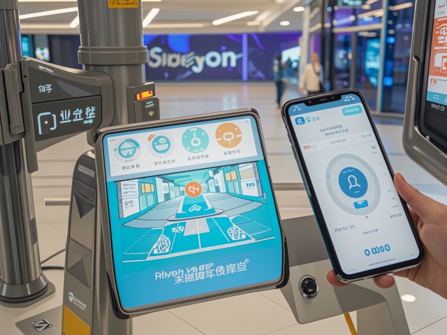 商场智能寻车系统（大型超市智慧找车设备、购物广场反向寻车系统）