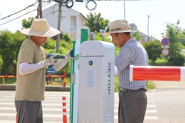 上海乐高乐园新添村民智慧：卫星村167个惠民停车位即将启用
