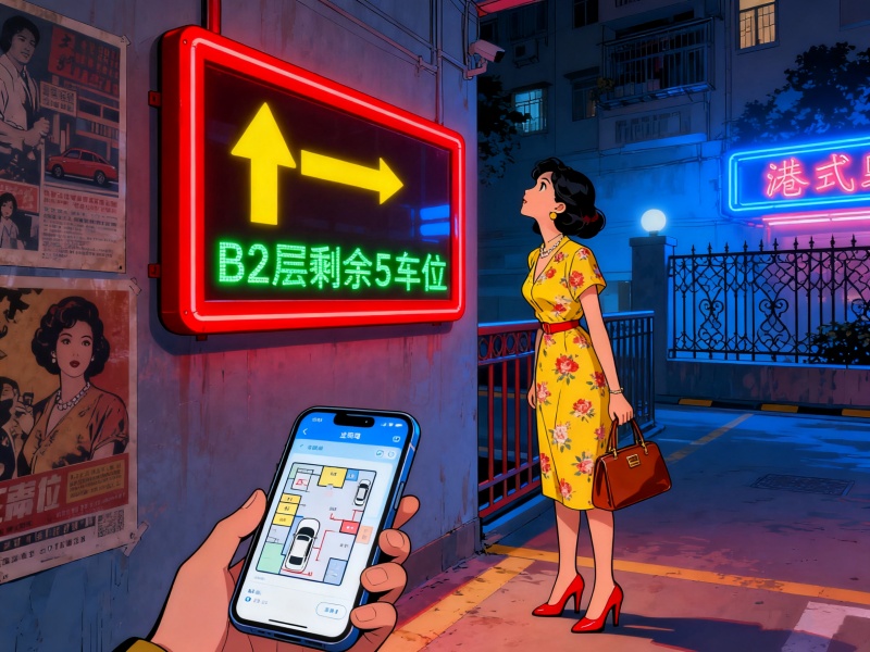 小区车位管理系统（居民住宅地下停车场车库管理系统）