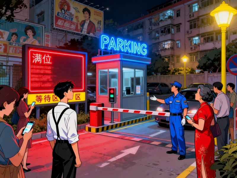 小区车位管理系统（居民住宅地下停车场车库管理系统）