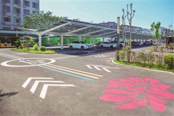老城区添便民新配套，安喜门生态停车场正式启用
