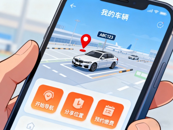 机场智能寻车方案（机场停车场反向寻车找车解决方案）