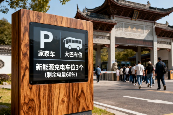 路边停车车位引导屏怎么用？从找位到离场的智能解决方案全解析