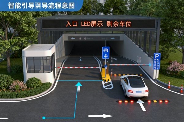 智能停车场车位监测与引导系统：破解停车难的科技方案