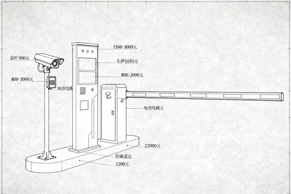 智能电动道闸系统怎么收费？从设备到运维的全面拆解