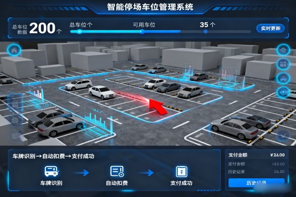 停车场车位管理系统技术剖析，智能车位管理破解停车难的科技方案