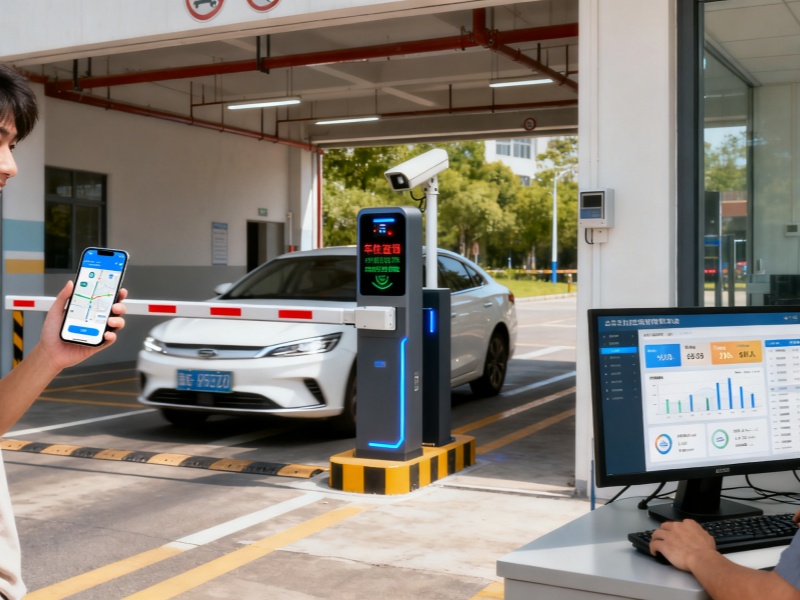 校园智能停车管理系统（学校智慧停车场管理平台/设备/软件）