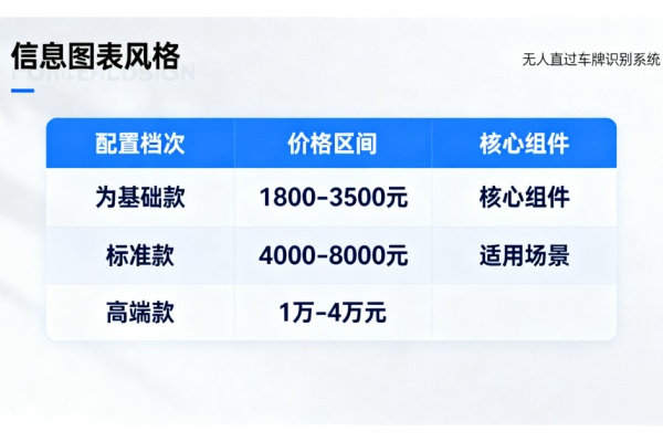 无人值守车牌识别多少钱一套？停车场车牌识别系统报价+选购避坑指南