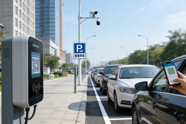 高位视频路内停车系统：破解城市停车难的智慧解决方案