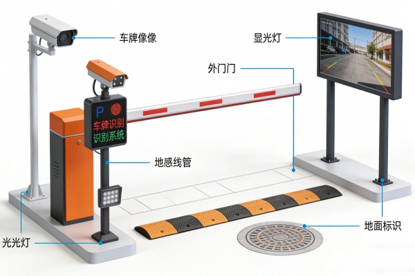 停车场的识别系统叫什么？一文读懂智能停车车牌识别核心设备