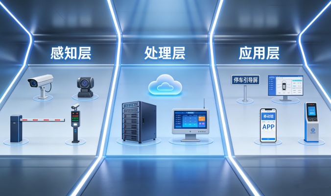 智慧停车场车位管理导视系统：告别“盲人摸象”，轻松解决停车难题