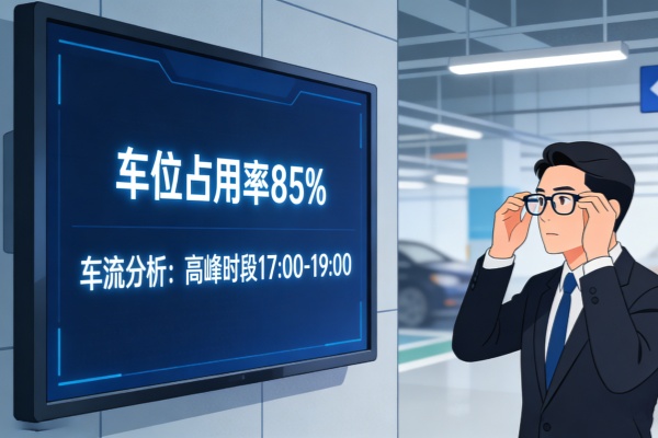 智慧停车场车位管理导视系统：告别“盲人摸象”，轻松解决停车难题