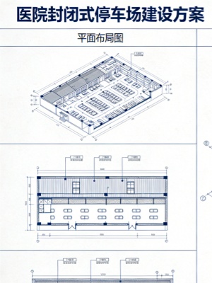 医院封闭式停车场建设方案（医院智能停车场解决方案）