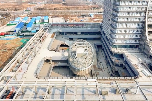 济南西部城区将新增一处交通枢纽综合体，医疗大数据中心公交枢纽项目进入收尾阶段