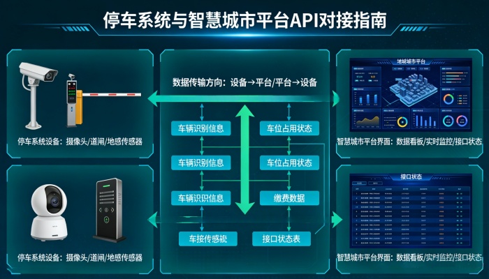 停车系统与智慧城市平台的API对接指南（标准规范+实操步骤+问题排查）