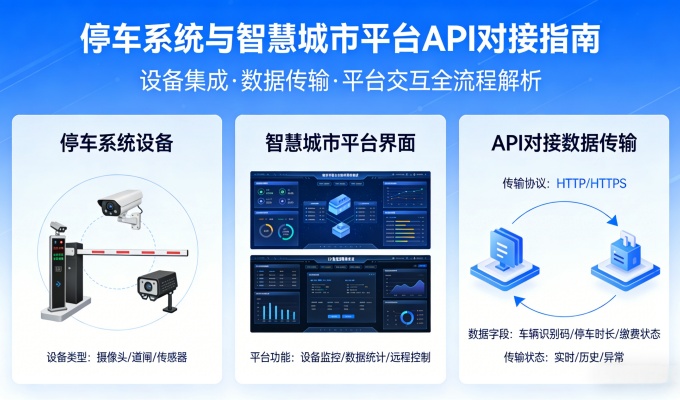 停车系统与智慧城市平台的API对接指南（标准规范+实操步骤+问题排查）